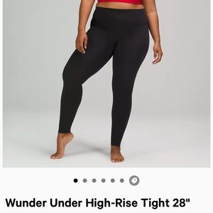 Black lululemon leggings